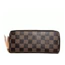 Portefeuille long Clemence N41626 Damier Louis Vuitton pour femmes