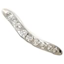 Tiffany Curved Band PT950 Diamond Ring for Women - Tiffany & Co