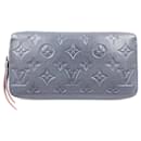 Cartera Zippy Louis Vuitton Empreinte en Marine Rouge