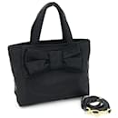 Borsa Prada 1BA084 - Nastro in nylon nero e pelle per donne