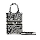 Christian Dior Dior Reverse Toile de Jouy Embroidery Handbag