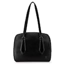 Louis Vuitton Epi Voltaire Tote Bag - Noir Black Leather