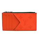 Louis Vuitton Taigarama Coin Card Holder in Orange