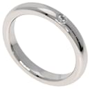 Anello in platino 950 con diamante 1P impilabile Tiffany & Co. per donne