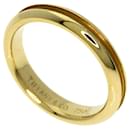 Bague à bande striée Tiffany en or jaune 18K pour femmes - Tiffany & Co