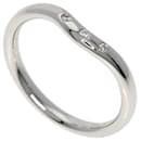 Tiffany & Co. Carved 3P Diamond Ring in Platinum 950 for Women