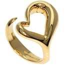 Bague en or jaune 18K en forme de cœur pour femmes de Tiffany & Co.