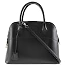 Hermes Bolide 31 Handbag in Black Box Calf Leather - Hermès