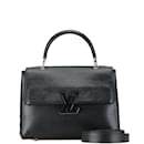 Bolso Louis Vuitton Epi Grenelle PM - Cuero negro