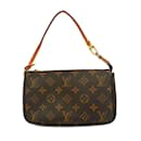 Louis Vuitton Monogram Pochette Accessoires M51980 - Braune Damen Tasche