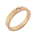 Cartier 18K Pink Gold Band Ring with Diamond for Women