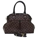 LOUIS VUITTON Sac à main Damier Ebene Trevi GM 2way N51998 LV Auth fm3530A - Louis Vuitton