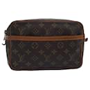 LOUIS VUITTON Monogram Compiegne 23 Clutch Bag M51847 LV Auth bs15516 - Louis Vuitton