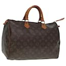 LOUIS VUITTON Bolsa de Mão Monogram Speedy 35 M41524 LV Auth 79576 - Louis Vuitton