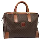 Boston-Tasche aus Macadam-Canvas von CELINE aus braunem PVC-Leder Auth yk13157 - Céline