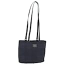 Sac à épaule Burberry Nova Check en PVC noir Auth bs15452