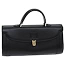 Burberrys Hand Bag Leather Black Auth 79493 - Autre Marque