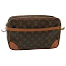 LOUIS VUITTON Monogram Compiegne 28 Clutch Bag M51845 LV Auth 79475 - Louis Vuitton