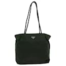 PRADA Tote Bag Nylon Khaki Auth mr327 - Prada