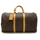 Bolsa Boston Keepall 50 Monograma Louis Vuitton