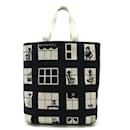 Chanel Windows Line Coco Mark Tote Bag in Black and White