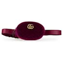 Gucci GG Marmont Quilted Purple Leather Sling Bag for Women