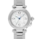 Cartier Pasha C W31074M7 Boys Stainless Steel Automatic Wristwatch