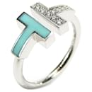 Bague en diamant en or blanc 18K Tiffany & Co.