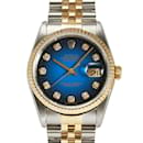 Rolex Datejust 36 16233G Blue Gradient Dial Men's Watch