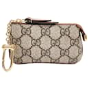 Gucci GG Supreme Coin Purse in Gray