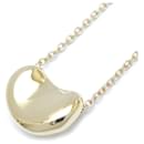 Tiffany & Co. Elsa Peretti K18YG Yellow Gold Bean Necklace