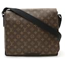 Bolso de Hombro District MM Monogram Macassar Louis Vuitton