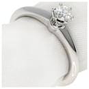 Tiffany Solitaire Diamond Knife Edge Ring - Tiffany & Co