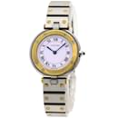 Reloj redondo Cartier Santos para mujeres