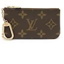 Louis Vuitton Monogram Pochette Cle Coin Case Purse