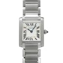 Montre pour femmes Cartier Tank Francaise SM W51008Q3 en acier inoxydable