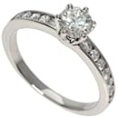 Tiffany Platinum Solitaire Diamond Ring - Tiffany & Co