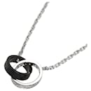 Cartier Baby Love Diamond Necklace in 18K White Gold