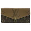 Louis Vuitton Brown Long Wallet for Women