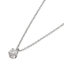 Collier en diamant solitaire Tiffany en platine - Tiffany & Co