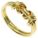 Bague Double Signature Tiffany en or jaune 18K - Tiffany & Co