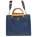 Gucci Diana Bamboo Leder Tote Bag