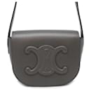 Celine Folco Cuir Triomphe Leather Shoulder Bag - Céline