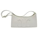 Bolso de cuero blanco Celine - Céline