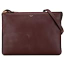 Borsa a tracolla Celine Large Trio rossa - Céline