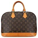 Bolsa de mão Alma PM Monograma Louis Vuitton marrom