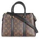 Louis Vuitton Soufflot BB en toile monogramme noire