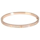 Pulsera Love de Cartier, Modelo Pequeño, Diamantes (Oro Rosa)