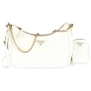 Bolso Prada Saffiano Blanco Re-Edition 2005