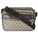 Gucci Beige GG Supreme Canvas Small Camera Messenger Bag